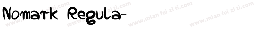 Nomark Regula字体转换